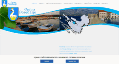 Desktop Screenshot of opcina-posedarje.hr